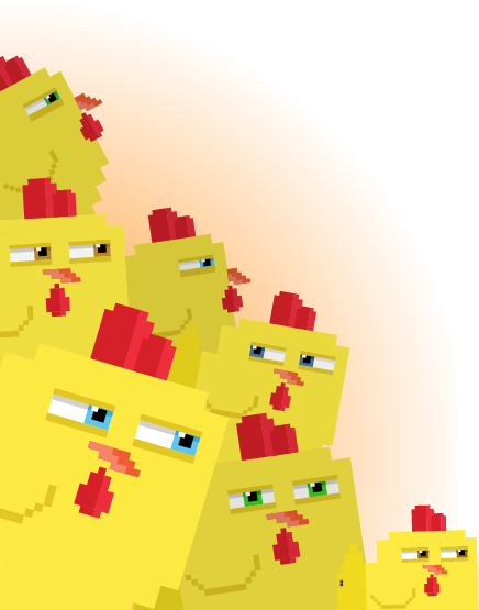 Left Chickens